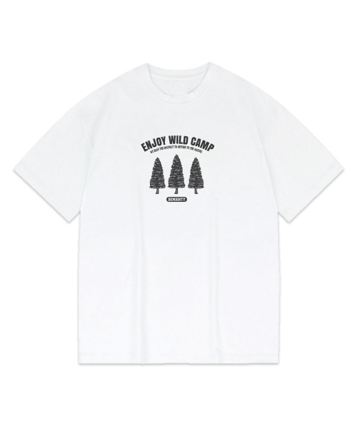 BEMIGHTY（ビーマイティー）の「ワイルドキャンプオーバーサイズ半袖Tシャツ[ダークグレー]（Tシャツ/カットソー・メンズ・その他・LARGE/X-LARGE/XX-LARGE）」の3枚目の写真