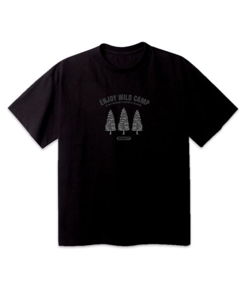 BEMIGHTY（ビーマイティー）の「ワイルドキャンプオーバーサイズ半袖Tシャツ[ダークグレー]（Tシャツ/カットソー・メンズ・その他・LARGE/X-LARGE/XX-LARGE）」の4枚目の写真