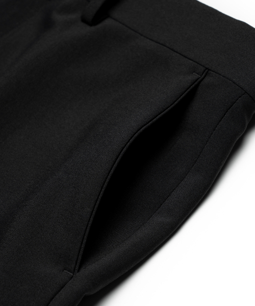 CONNECT KINLOCH（コネクトキンロック）の「エッセンシャルワイドスラックス[ブラック]（スラックス・メンズ・ブラック・LARGE/MEDIUM/SMALL）」の5枚目の写真