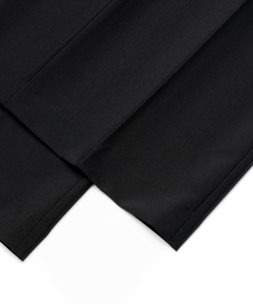 CONNECT KINLOCH（コネクトキンロック）の「エッセンシャルワイドスラックス[ブラック]（スラックス・メンズ・ブラック・LARGE/MEDIUM/SMALL）」の2枚目の写真