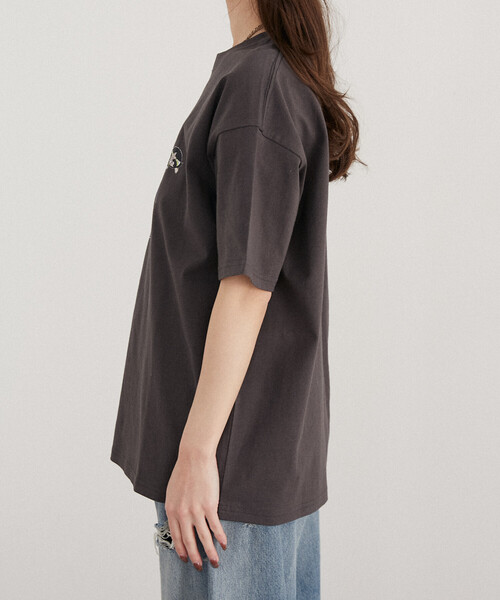 PUBLUX(パブリュクス)の「PUBLUX/パブリュクス 【THE POWERPUFF GIRLS】パワーパフ ガールズ フロントアート Tシャツ 限定展開(Tシャツ/カットソー・レディース・ライトグレー/チャコールグレー/オフホワイト・フリ-)」の11枚目の写真
