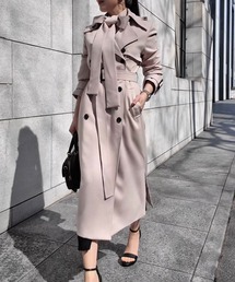 THEODORIC.dy（セオドリックディ）の「リボンタイ エポーレットトレンチコート（唯一無二トレンチ）（トレンチコート）」