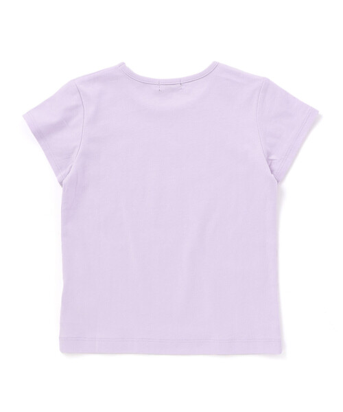 BeBe(ベベ)の「シアーチェックオーバーシャツ+ロゴ半袖Tシャツセット(100~160cm)(シャツ/ブラウス・キッズ・ブルー/ホワイト・130cm/150cm/140cm)」の13枚目の写真