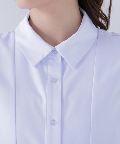 NATURAL BEAUTY BASIC(ナチュラルビューティーベーシック)の「バルーンヘムシャツ(シャツ/ブラウス・レディース・ブルー/オフホワイト/ネイビー/ピンク・FREE)」の22枚目の写真