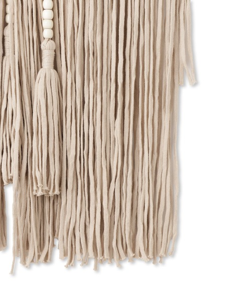 SALON adam et rope'（サロン アダム エ ロペ）の「マクラメマルチWAYラップスカート（スカート・レディース・ブラック/ベージュ・FREE）」の8枚目の写真