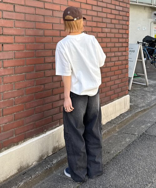 CIAOPANIC TYPY(チャオパニックティピー)の「【UNISEX】【プラスサイズあり】フラワーコレクションTEE(Tシャツ/カットソー・レディース・グレー/チャコールグレー/ホワイト・MEDIUM/XX-LARGE/LARGE)」の12枚目の写真