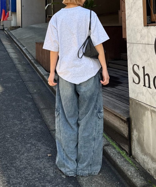 CIAOPANIC TYPY（チャオパニックティピー）の「【UNISEX】フラワーコレクションTEE（Tシャツ/カットソー・レディース・グレー/チャコールグレー/ホワイト・MEDIUM/XX-LARGE/LARGE）」の14枚目の写真