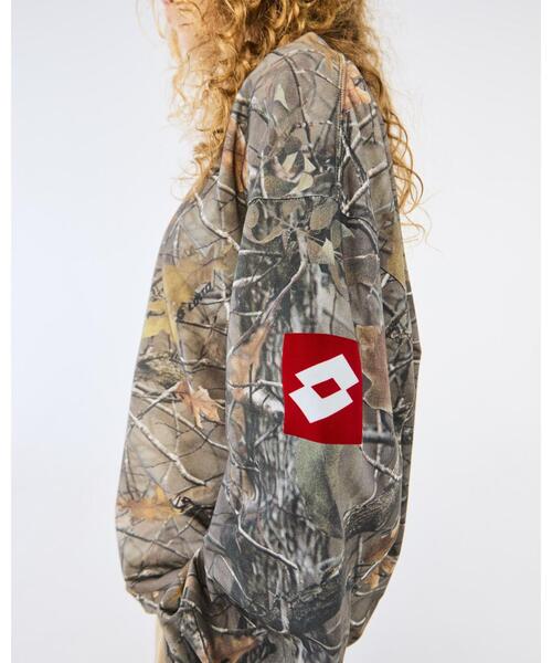 LOTTO（ロット）の「LOTTO　TREE CAMO LONG-SLEEVE T-SHIRTS（Tシャツ/カットソー・メンズ・カモフラージュ・LARGE/XX-LARGE/MEDIUM/X-LARGE）」の2枚目の写真