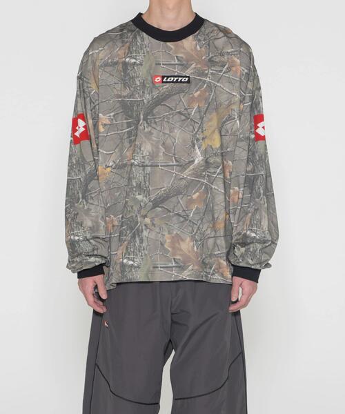 LOTTO（ロット）の「LOTTO　TREE CAMO LONG-SLEEVE T-SHIRTS（Tシャツ/カットソー・メンズ・カモフラージュ・LARGE/XX-LARGE/MEDIUM/X-LARGE）」の3枚目の写真
