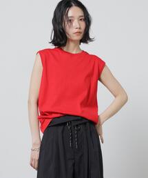 NANO universe | Anti Soaked(R) 汗染み防止カラフルノースリTシャツ(Tシャツ/カットソー)