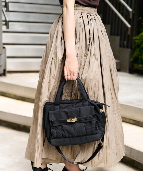 story.(ストーリー)の「Story./ストーリー FLAP P TOTE M(トートバッグ・レディース・ブラック/ブラウン・FREE)」の4枚目の写真