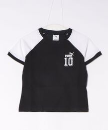 PUMA ウェア プーマウェア W F.P.ARCHIVE SLIM RINGER TEE ショートスリーブ 636790 01BK