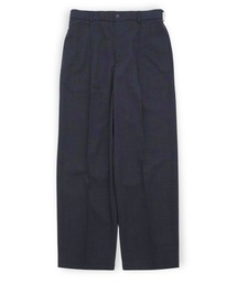 ATON（エイトン）の「【ATON】 TWIST WOOL GAUZE TWO TUCKED EASY PANTS（スラックス）」
