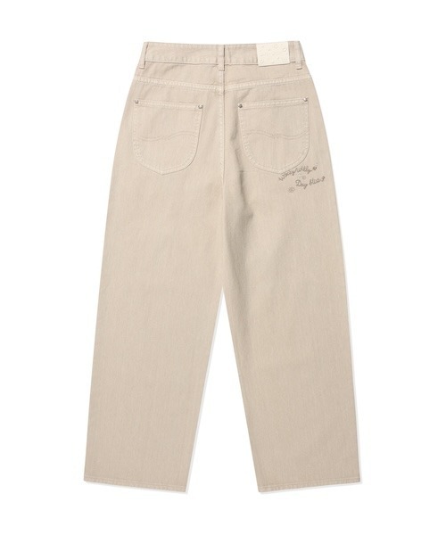 Wacky WiLLy（ワッキーウィリー）の「[26SS] WOMEN'S SEMI-WIDE DENIM PANTS（デニムパンツ・レディース・ライトブルー/ブルー/ベージュ・SMALL/MEDIUM/LARGE）」の18枚目の写真