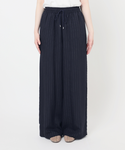 JOURNAL STANDARD relume(ジャーナルスタンダード レリューム)の「《追加》N/Rダブルストライプパンツ(その他パンツ・レディース・ブラウン/ネイビー・36/38)」の17枚目の写真