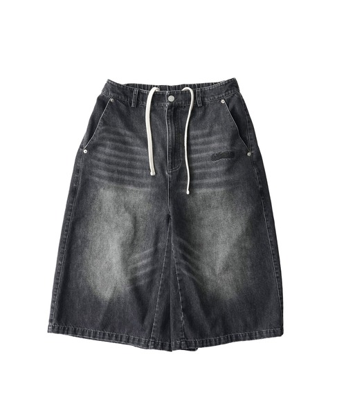 Subciety(サブサエティ)の「Embroidery baggy shorts(その他パンツ・メンズ・カモフラージュ/ブラック/グレー/ブラック系その他・X-LARGE/LARGE/MEDIUM/SMALL)」の6枚目の写真