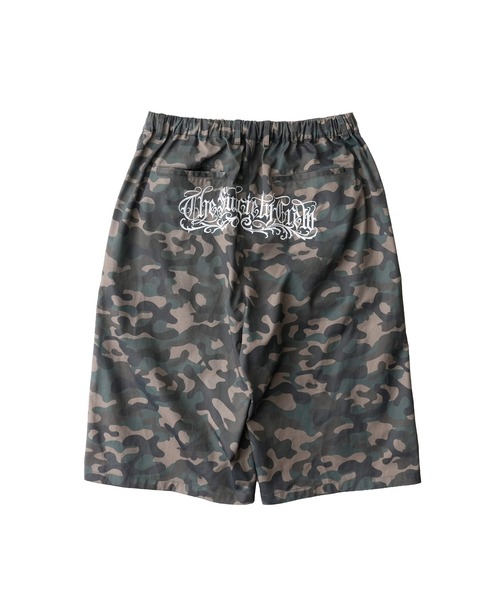 Subciety(サブサエティ)の「Embroidery baggy shorts(その他パンツ・メンズ・カモフラージュ/ブラック/グレー/ブラック系その他・X-LARGE/LARGE/MEDIUM/SMALL)」の9枚目の写真