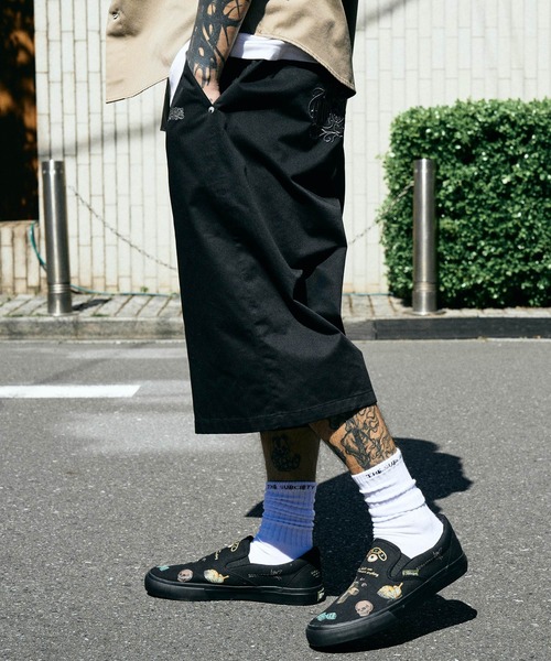Subciety(サブサエティ)の「Embroidery baggy shorts(その他パンツ・メンズ・カモフラージュ/ブラック/グレー/ブラック系その他・X-LARGE/LARGE/MEDIUM/SMALL)」の21枚目の写真