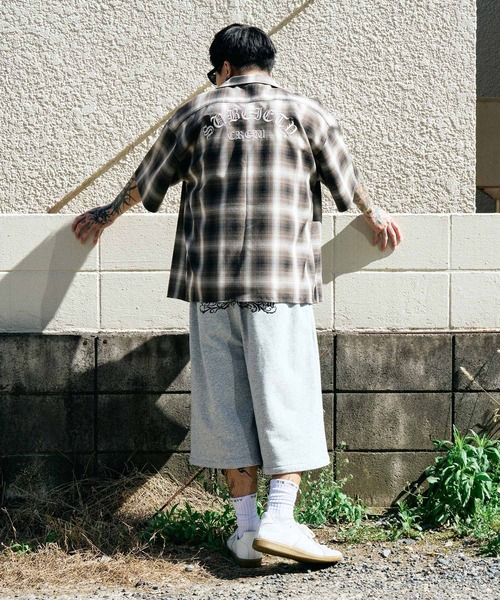 Subciety(サブサエティ)の「Embroidery baggy shorts(その他パンツ・メンズ・カモフラージュ/ブラック/グレー/ブラック系その他・X-LARGE/LARGE/MEDIUM/SMALL)」の16枚目の写真
