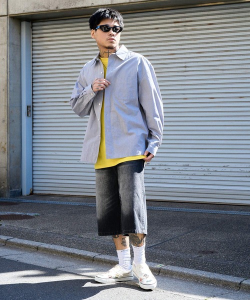 Subciety(サブサエティ)の「Embroidery baggy shorts(その他パンツ・メンズ・カモフラージュ/ブラック/グレー/ブラック系その他・X-LARGE/LARGE/MEDIUM/SMALL)」の18枚目の写真