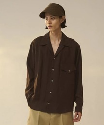 UJOH | 【UJOH HOMME/ウジョー】Wide Set Open Collar Shirt(シャツ/ブラウス)