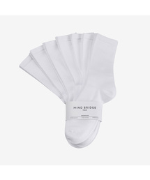 MINDBRIDGE（マインドブリッジ）の「[ON][7PACK][ロングソックス+ミドルソックス選択]デイリーソックス7足パッケージ - 2色（ソックス/靴下）」