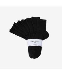 MINDBRIDGE（マインドブリッジ）の「[ON][7PACK][ロングソックス+ミドルソックス選択]デイリーソックス7足パッケージ - 2色（ソックス/靴下）」