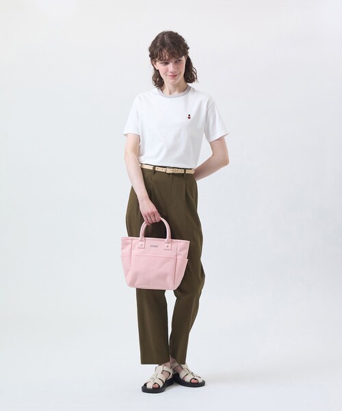 MACKINTOSH PHILOSOPHY(マッキントッシュ フィロソフィー)の「バッキンガムベア リンガーネックTシャツ(Tシャツ/カットソー・レディース・カーキ/ブラック/イエロー/グレー系その他2/オフホワイト・38)」の6枚目の写真