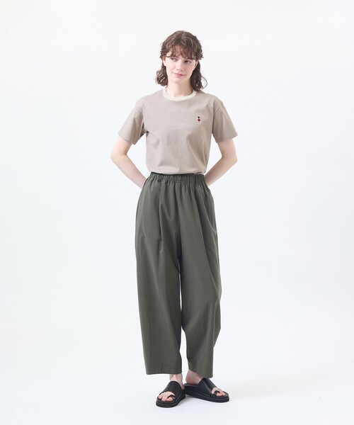 MACKINTOSH PHILOSOPHY(マッキントッシュ フィロソフィー)の「バッキンガムベア リンガーネックTシャツ(Tシャツ/カットソー・レディース・カーキ/ブラック/イエロー/グレー系その他2/オフホワイト・38)」の7枚目の写真