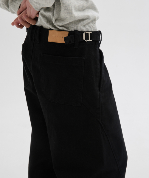 LEIRE（ルアール）の「カーブドビジョウォッシングパンツ[ブラック]（デニムパンツ・メンズ・その他・MEDIUM/LARGE/X-LARGE）」の2枚目の写真