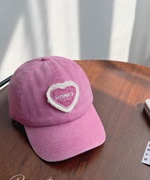 CERCA（チェルカ）の「lulunoix/ハートキャップ N15489（ニットキャップ/ビーニー）」