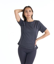 ROXY FITNESS WIND SHIFT S/S TEE Tシャツ /QUIK DRY/UVカット 【2026年夏モデル】