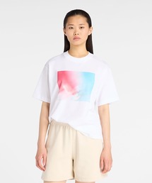 NB GREY フォトTシャツレッド