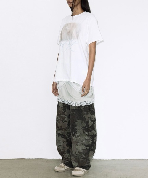 FANCY CLUB(ファンシークラブ)の「【FANCY CLUB】FCL HORSE TEE / 【ファンシークラブ】FCLホースグラフィックプリント半袖Tシャツ(Tシャツ/カットソー・レディース・ホワイト系その他/ホワイト・02/01)」の4枚目の写真