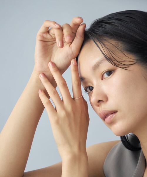 Jouete（ジュエッテ）の「[レイヤー] K10YG/WG リング バー コンビカラー（リング・レディース・ゴールド系その他・15号/11号/9号/13号）」の3枚目の写真