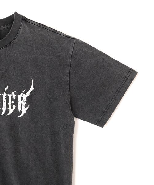 SUPPLIER（サプライヤー）の「SUPPLIER/サプライヤー/LHP別注 Rhinestone Fire Bones Tee（Tシャツ/カットソー・メンズ・ブラック/グレー/カモフラージュ・L/M/XL）」の6枚目の写真