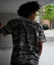 SUPPLIER（サプライヤー）の「SUPPLIER サプライヤー LHP別注 Rhinestone Fire Bones Tee（Tシャツ/カットソー）」