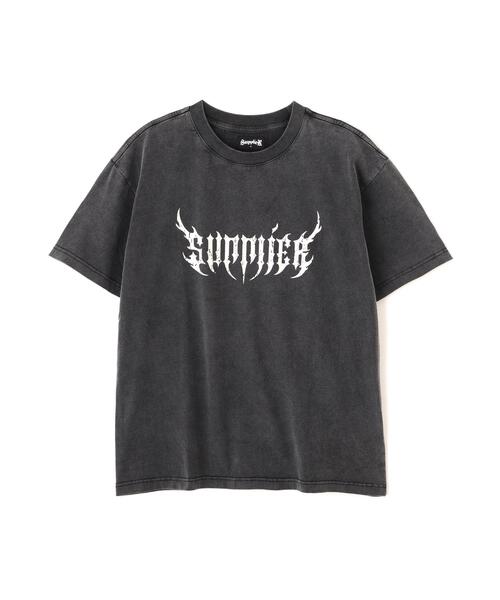 SUPPLIER（サプライヤー）の「SUPPLIER/サプライヤー/LHP別注 Rhinestone Fire Bones Tee（Tシャツ/カットソー・メンズ・ブラック/グレー/カモフラージュ・L/M/XL）」の15枚目の写真