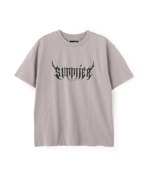 SUPPLIER（サプライヤー）の「SUPPLIER/サプライヤー/LHP別注 Rhinestone Fire Bones Tee（Tシャツ/カットソー・メンズ・ブラック/グレー/カモフラージュ・L/M/XL）」の21枚目の写真