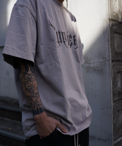 SUPPLIER（サプライヤー）の「SUPPLIER/サプライヤー/LHP別注 Rhinestone Fire Bones Tee（Tシャツ/カットソー・メンズ・ブラック/グレー/カモフラージュ・L/M/XL）」の19枚目の写真