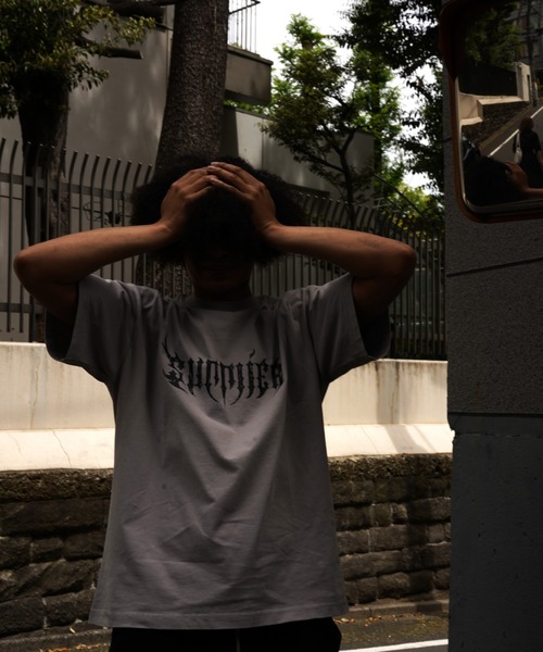 SUPPLIER（サプライヤー）の「SUPPLIER/サプライヤー/LHP別注 Rhinestone Fire Bones Tee（Tシャツ/カットソー・メンズ・ブラック/グレー/カモフラージュ・L/M/XL）」の18枚目の写真