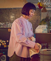 【新品未使用】高島屋　デザインブラウス　フリル　LL ラベンダー　日本製 ラベンダー」に該当するレディースのシャツ/ブラウスファッション通販