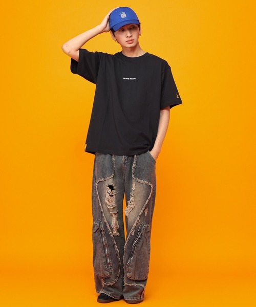 ALAND(エーランド)の「ALAND×MOM'S TOUCH/メニューTシャツ(Tシャツ/カットソー・レディース・ホワイト/ブラック・MEDIUM/LARGE)」の12枚目の写真