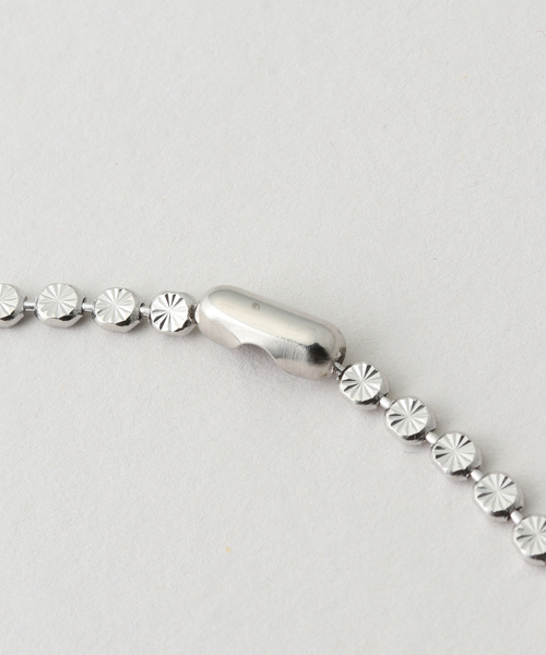 Spick & Span(スピックアンドスパン)の「EO / イオ BALL CHAIN LONG NECKLACE(ネックレス・レディース・シルバー・FREE)」の6枚目の写真
