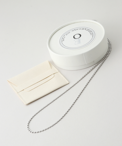 Spick & Span(スピックアンドスパン)の「EO / イオ BALL CHAIN LONG NECKLACE(ネックレス・レディース・シルバー・FREE)」の3枚目の写真