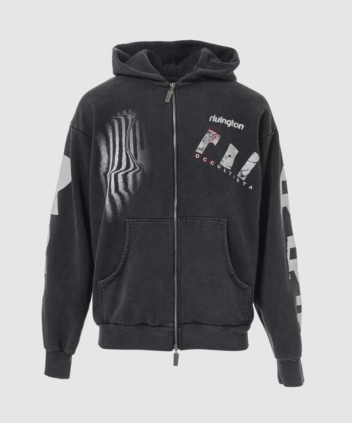 RRR123 パーカー　リヴィントンロイレビス APOCRYPHA PIOUS ZIP HOODIE（パーカー）｜RRR-123（リヴィントンロイ
