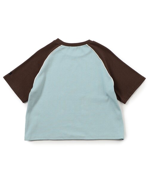 algy(アルジー)の「リブラメロゴ半袖Tシャツ(Tシャツ/カットソー・キッズ・サックスブルー/オフホワイト/ピンク・160/150/140/130)」の12枚目の写真