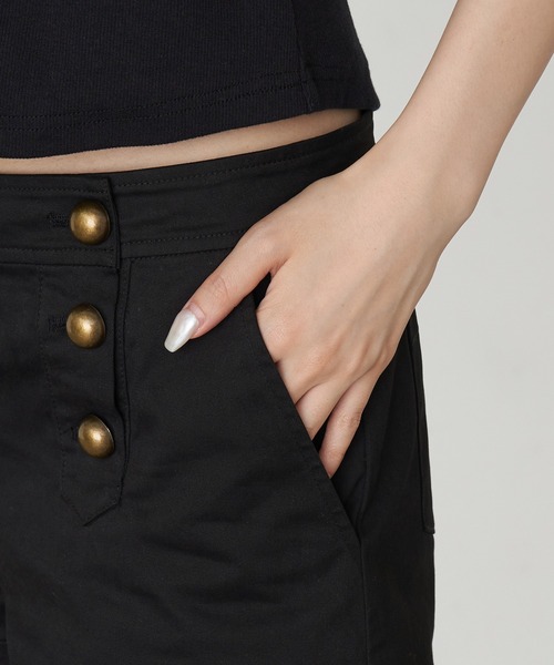 RAY CASSIN(レイカズン)の「マリンマイクロショートパンツ(その他パンツ・レディース・カーキ/ベージュ/ブラック・M/S)」の17枚目の写真