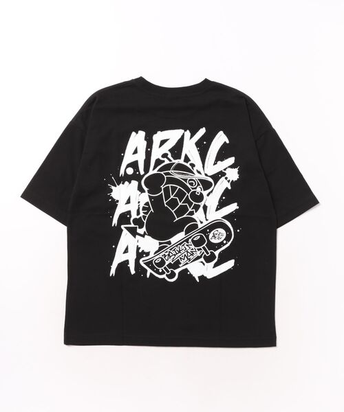 ANPANMAN KIDS COLLECTION（アンパンマンキッズコレクション）の「アンパンマン ストリートTシャツ 大人（Tシャツ/カットソー・キッズ・ブラック・L/LL/S/M）」の2枚目の写真