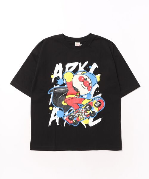 ANPANMAN KIDS COLLECTION（アンパンマンキッズコレクション）の「アンパンマン ストリートTシャツ 大人（Tシャツ/カットソー・レディース・ブラック・L/LL/S/M）」の6枚目の写真